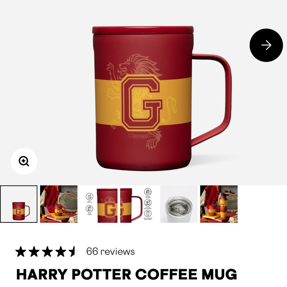 Corkcicle HARRY POTTER COFFEE MUG
BRAND NEW(SOLD OUT ONLINE)
